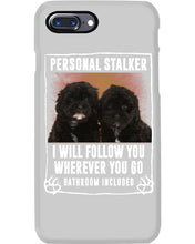 Load image into Gallery viewer, Black Pooshi Black Shipoo Personal Stalker St. Patrick's Day Printed Mug Phone case
