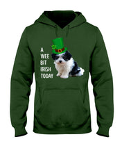Load image into Gallery viewer, Mal-Shi Irish Today St. Patrick's Day Printed Mug Hoodie

