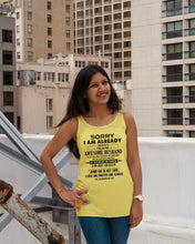 Load image into Gallery viewer, A Freaking Awesome Husband Is My Life Ladies Flowy Tank
