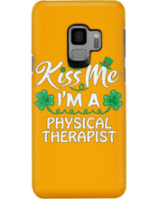 Load image into Gallery viewer, Physical Therapist Green Lip Shamrock St. Patrick's Day Color Changing Mug Phone case
