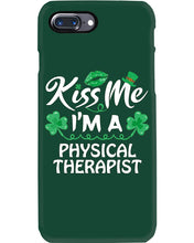 Load image into Gallery viewer, Physical Therapist Green Lip Shamrock St. Patrick's Day Color Changing Mug Phone case
