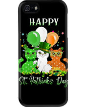 Load image into Gallery viewer, Lovely Cat And Balloons Happy St Patrick's Day Gift For Cat Lovers Phone case
