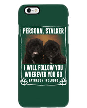 Load image into Gallery viewer, Black Pooshi Black Shipoo Personal Stalker St. Patrick's Day Printed Mug Phone case
