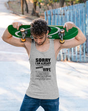 Load image into Gallery viewer, She's My Whole World Gift For Husband Unisex Tank Top
