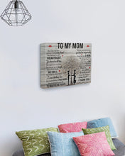 Load image into Gallery viewer, Son Gift For Mom When I Was Feeling Low Matte Canvas
