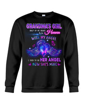 Load image into Gallery viewer, Gift For Angel Grandma Half Of My Heart Is In Heaven Sweatshirt
