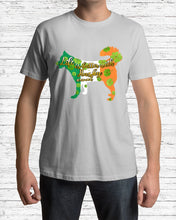 Load image into Gallery viewer, Life Is Better With Husky Around Ireland Flag Color St Patrick's Day Gift For Dog Lovers Guys Tee
