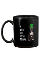 Load image into Gallery viewer, American Staffordshire Terrier Irish Today Green St. Patrick's Day Printed Mug Mug
