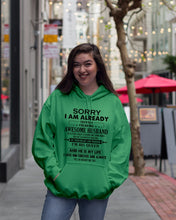 Load image into Gallery viewer, A Freaking Awesome Husband Is My Life Hoodie
