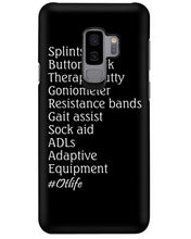 Load image into Gallery viewer, Splints Button Hook Therapy Putty Goniometer Resistance Bands Phone case
