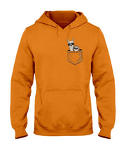 Load image into Gallery viewer, Cool Llama And Sloth In Pocket Meaningful Gift Hoodie
