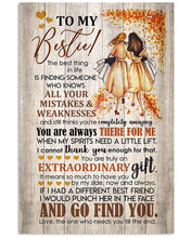 Load image into Gallery viewer, Gift For Bestie The Best Thing In Lfe Vertical Poster
