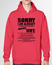 Load image into Gallery viewer, She's My Whole World Gift For Husband Hoodie
