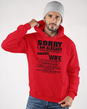 Load image into Gallery viewer, She's My Whole World Gift For Husband Hoodie
