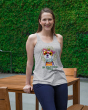 Load image into Gallery viewer, Lovely Schnauzer St Patrick's Day Gift For Dog Lovers Ladies Flowy Tank
