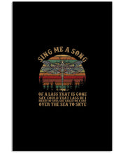 Load image into Gallery viewer, Sing Me A Song Dragonfly Retro Vintage Vertical Poster
