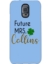 Load image into Gallery viewer, Shamrock Future Mrs Collins St Patrick's Day Phone case
