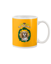 Load image into Gallery viewer, Cavalier Mirror Happy St Patrick's Day Gift For Dog Lovers Mug
