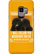 Load image into Gallery viewer, Black Pooshi Black Shipoo Personal Stalker St. Patrick's Day Printed Mug Phone case
