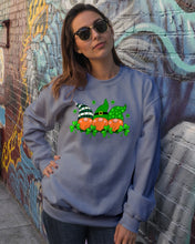 Load image into Gallery viewer, Gnome With Ginger Beard Shamrock St. Patrick's Day Printed Mug Sweatshirt

