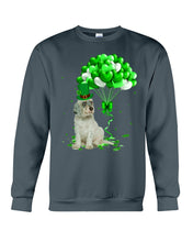 Load image into Gallery viewer, English Setter Patrick Balloons St. Patrick's Day Color Changing Mug Sweatshirt
