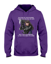 Load image into Gallery viewer, Nacido En Noviembre Tome Una Prueba De Ad Birthday Gift Hoodie
