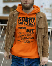 Load image into Gallery viewer, She's My Whole World Gift For Husband Hoodie
