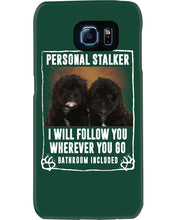 Load image into Gallery viewer, Black Pooshi Black Shipoo Personal Stalker St. Patrick's Day Printed Mug Phone case
