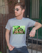 Load image into Gallery viewer, Staffordshire Leprechaun St Patrick's Day Gift For Dog Lovers Guys Tee
