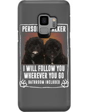 Load image into Gallery viewer, Black Pooshi Black Shipoo Personal Stalker St. Patrick's Day Printed Mug Phone case
