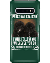 Load image into Gallery viewer, Black Pooshi Black Shipoo Personal Stalker St. Patrick's Day Printed Mug Phone case

