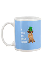 Load image into Gallery viewer, Puggle Irish Today Dog Lovers St. Patrick's Day Printed Mug Mug
