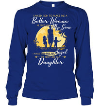 Load image into Gallery viewer, I Asked God To Make Me A Better Woman Unisex Long Sleeve
