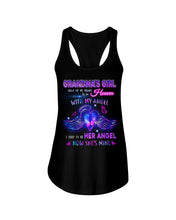 Load image into Gallery viewer, Gift For Angel Grandma Half Of My Heart Is In Heaven Ladies Flowy Tank
