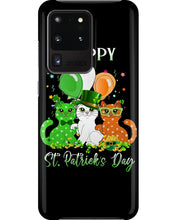 Load image into Gallery viewer, Lovely Cat And Balloons Happy St Patrick's Day Gift For Cat Lovers Phone case
