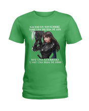 Load image into Gallery viewer, Nacido En Noviembre Tome Una Prueba De Ad Birthday Gift Ladies Tee
