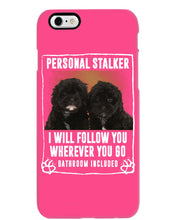 Load image into Gallery viewer, Black Pooshi Black Shipoo Personal Stalker St. Patrick's Day Printed Mug Phone case
