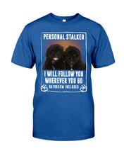 Load image into Gallery viewer, Black Pooshi Black Shipoo Personal Stalker St. Patrick's Day Printed Mug Guys Tee
