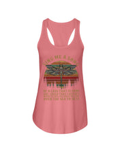 Load image into Gallery viewer, Sing Me A Song Dragonfly Retro Vintage Ladies Flowy Tank
