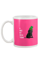 Load image into Gallery viewer, Black Cocker Spaniel Irish Today Green St. Patrick's Day Printed Mug Mug
