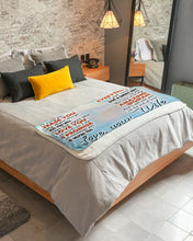 Load image into Gallery viewer, Making You Happy Is My Duty Gift For Husband Sherpa Blanket
