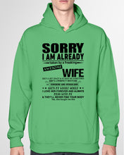 Load image into Gallery viewer, She's My Whole World Gift For Husband Hoodie
