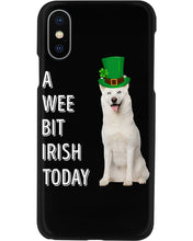 Load image into Gallery viewer, White Siberian Husky Irish Today Dog Lovers St. Patrick's Day Printed Mug Phone case

