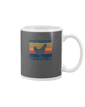 Load image into Gallery viewer, Best Cluckin' Dad Ever Retro Vintage Gift For Dad Mug
