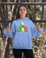 Load image into Gallery viewer, Lovely Cat And Balloons Happy St Patrick's Day Gift For Cat Lovers Hoodie

