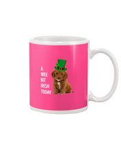 Load image into Gallery viewer, Cockapoo Irish Today Green St. Patrick's Day Printed Mug Mug
