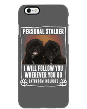 Load image into Gallery viewer, Black Pooshi Black Shipoo Personal Stalker St. Patrick's Day Printed Mug Phone case
