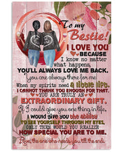 Load image into Gallery viewer, You'll Always Love Me Back Gift For Bestie Vertical Poster

