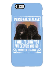 Load image into Gallery viewer, Black Pooshi Black Shipoo Personal Stalker St. Patrick's Day Printed Mug Phone case
