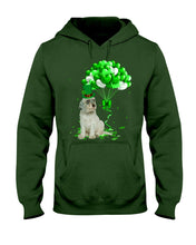 Load image into Gallery viewer, English Setter Patrick Balloons St. Patrick's Day Color Changing Mug Hoodie

